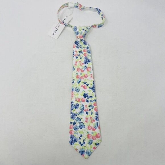 Janie and Jack Youth Boys Size 2-5 Years Ditsy Floral Adjustable Necktie $26 - Picture 2 of 8